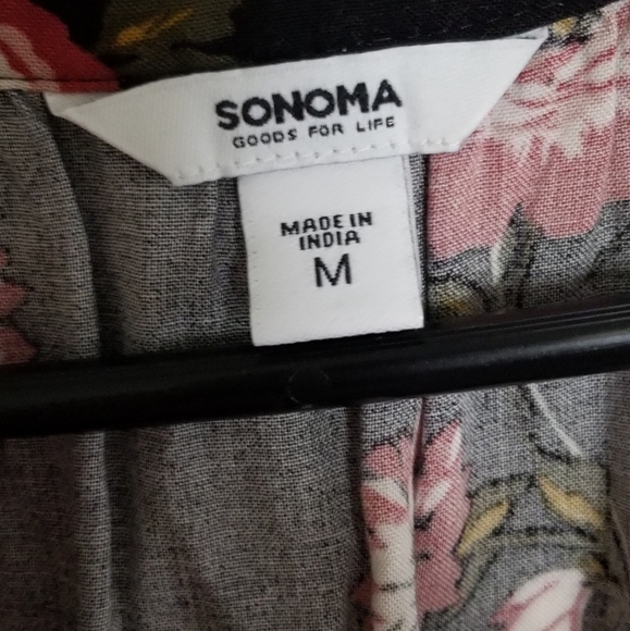 SONOMA "Good For Life" Sleeveless Romper/ Jumpsuit. EUC. Sz- Med - Picture 3 of 5